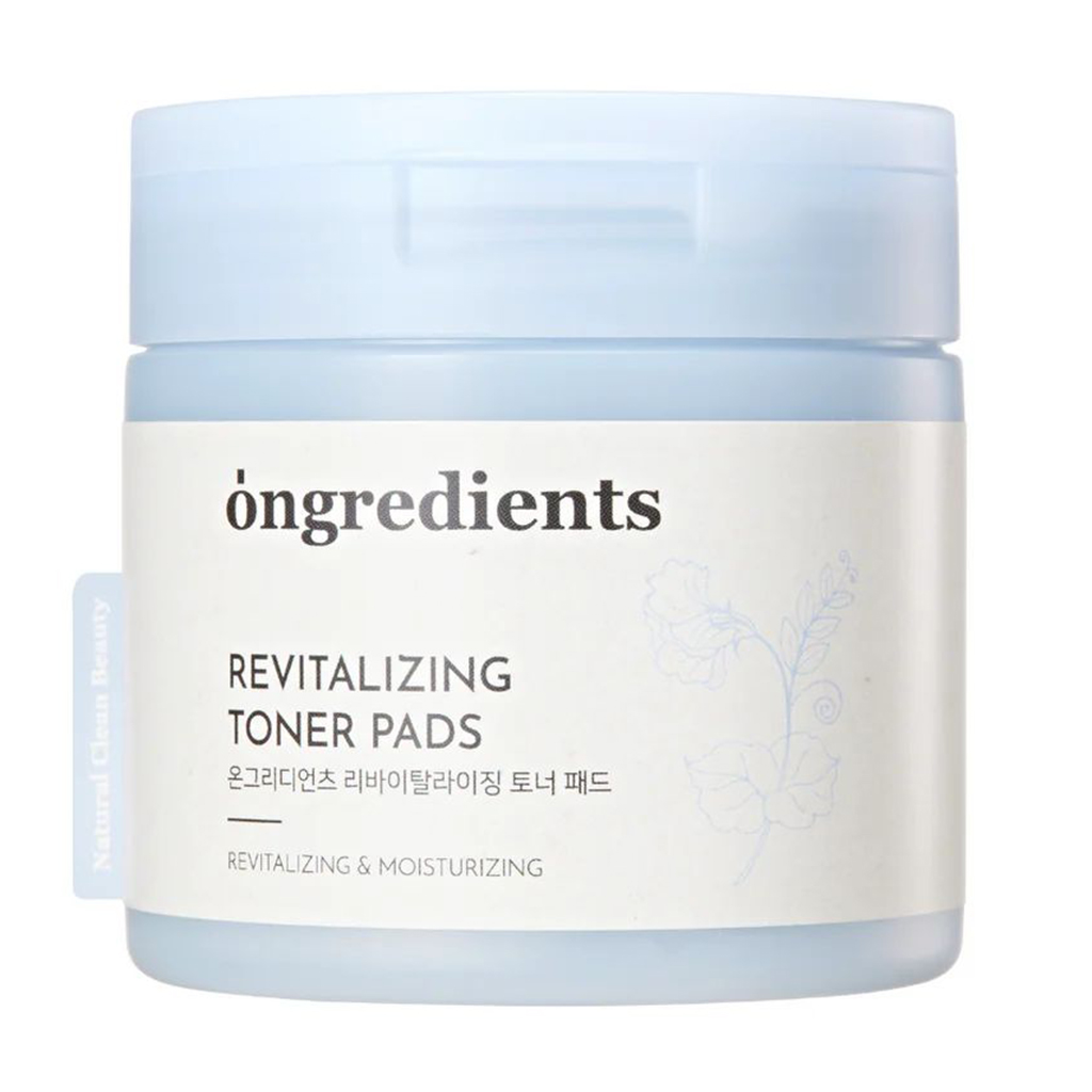 Пади для обличчя ongredients Revitalizing Toner Pads, 160 г, 60 шт
